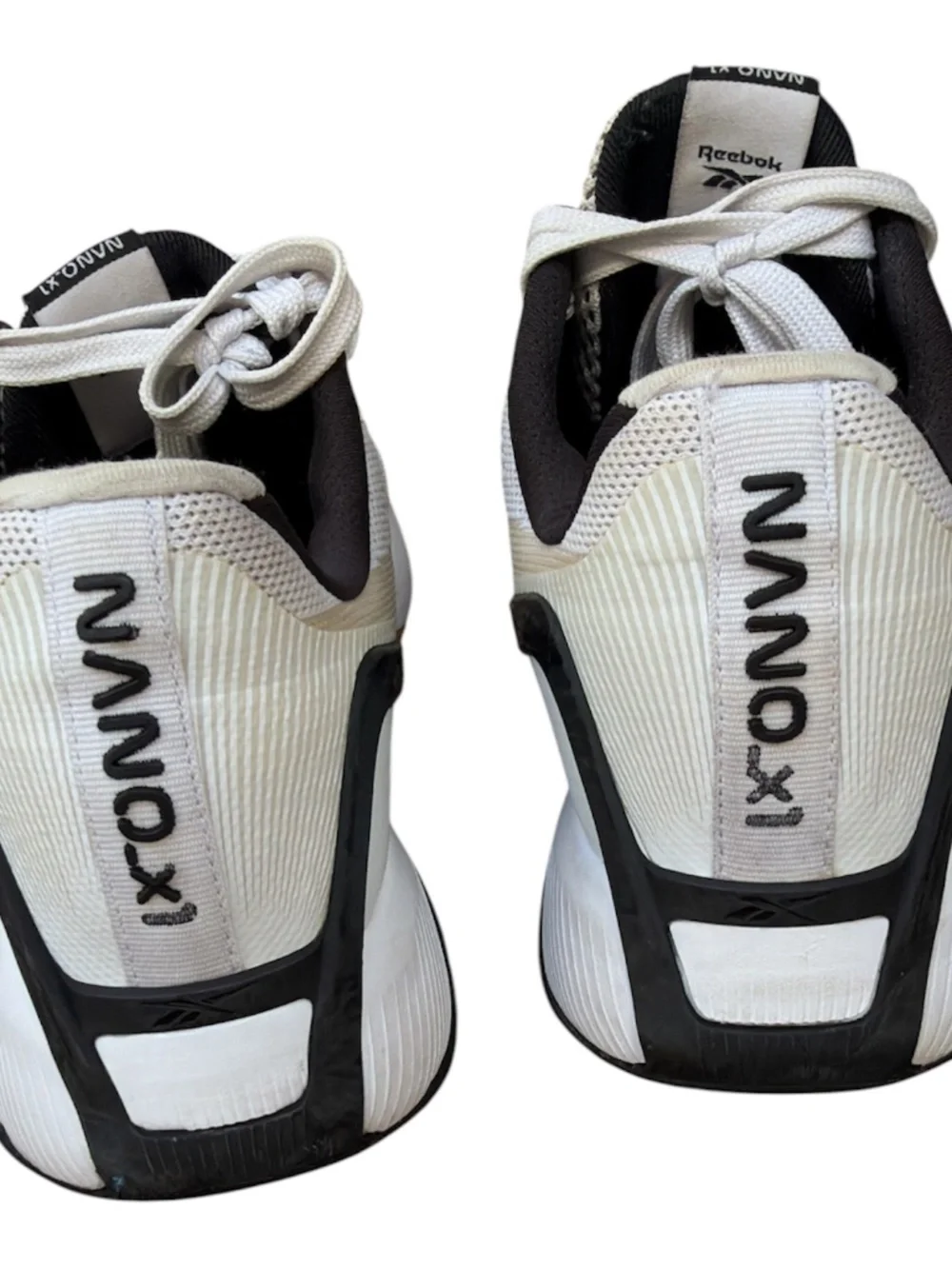 Reebok Nano X1 White Black Men's trainers Size 11.5
